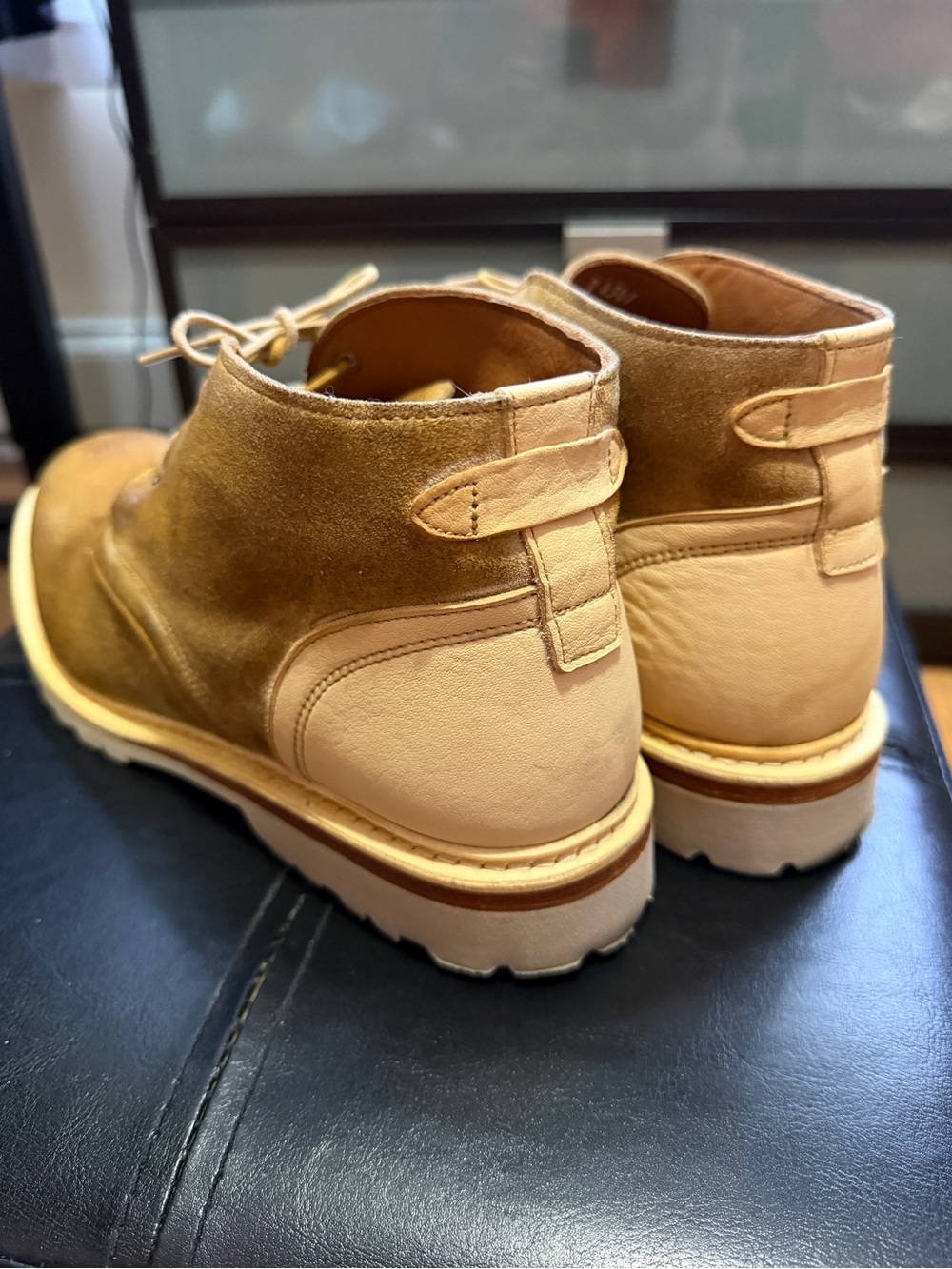Allen Edmonds Suede Chukka Boots in Tan Brown - Picture 4 of 5